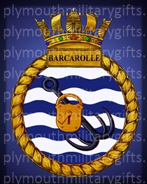 HMS Barcarolle Magnet